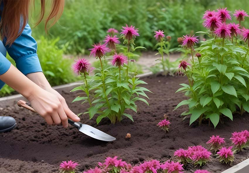 Hoe Monarda planten