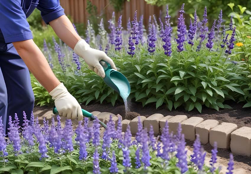 Combaterea organică a dăunătorilor pentru Salvia