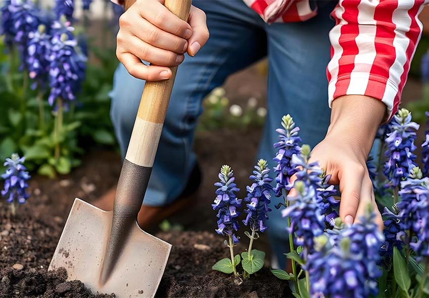 plantation de salvia