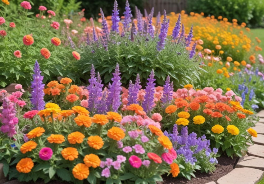 Salvia in der Gartengestaltung