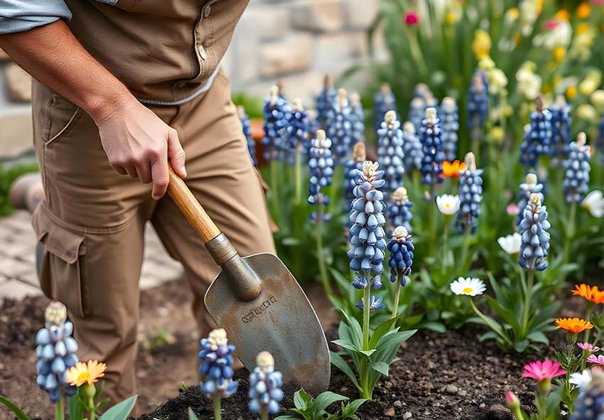 How to plant lupinus