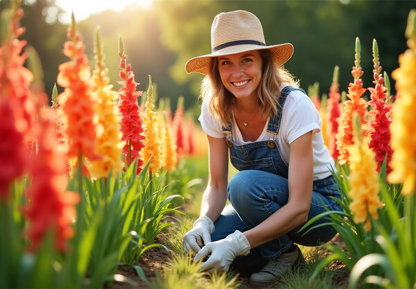 grote bloeiende gladiolenbollen online bestellen