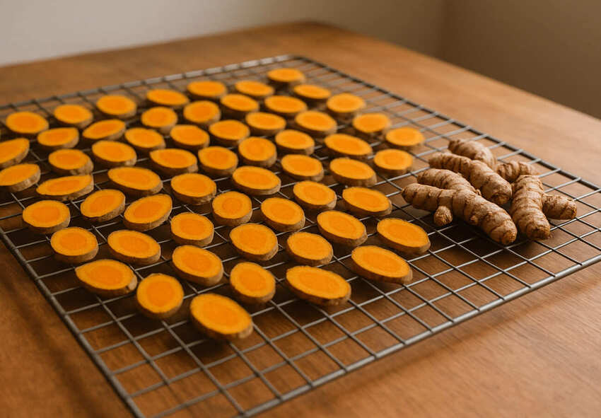 Utilisation comestible du curcuma