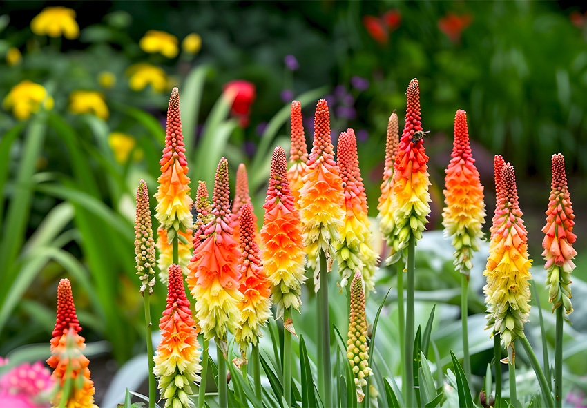 Pr vodce Zahradn Architekturou S Kniphofiemi Tipy Pro Pou it 