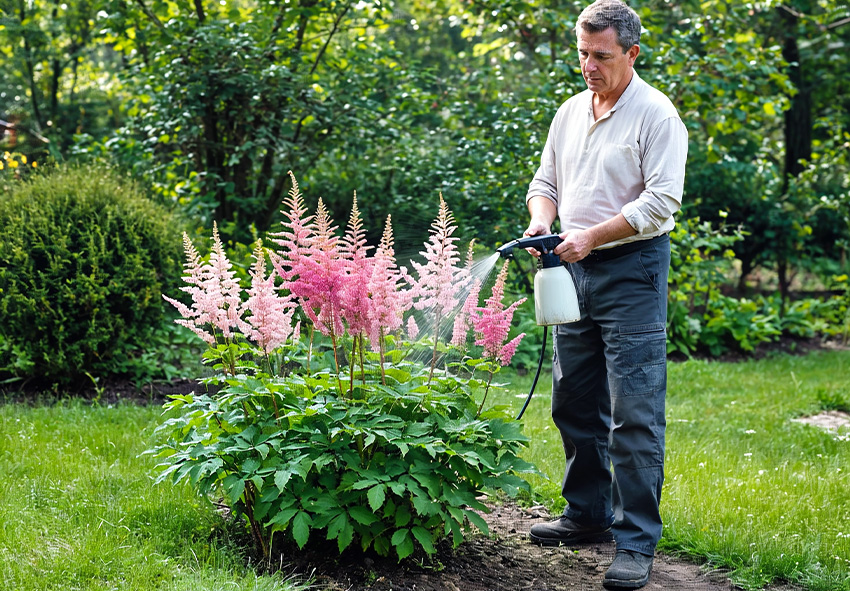 Natural Pest Control for Astilbe