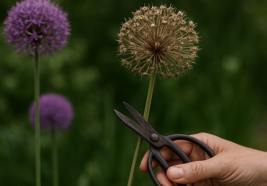 Φροντίδα του Allium το καλοκαίρι Φροντίδα του Allium το καλοκαίρι