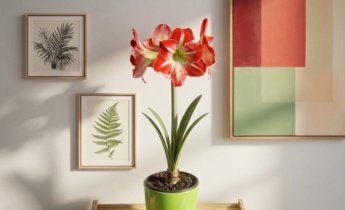 Kleine blühende Amaryllis: Die perfekte Wahl für kompakte Indoor-Gärten
