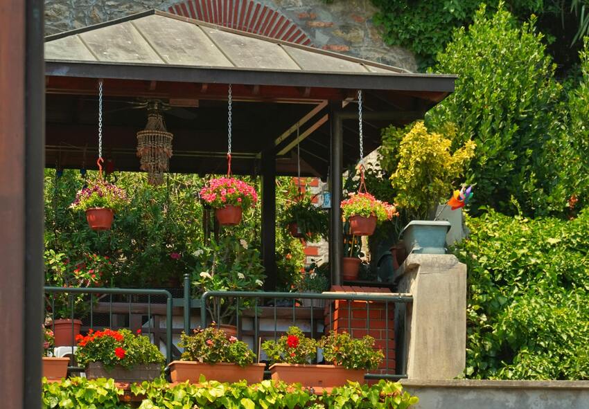 Mediterranean Garden Landscaping Materials